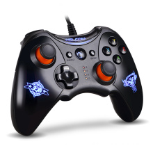 USB Wired Competitive Game Controller Blue Light Game Pad Joystick Gamepad For Android & IOS